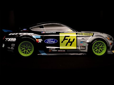 HPI 1/10 RS4 VGJR Fun Haver Mustang V2 RTR 4WD Electric Drift Car ...