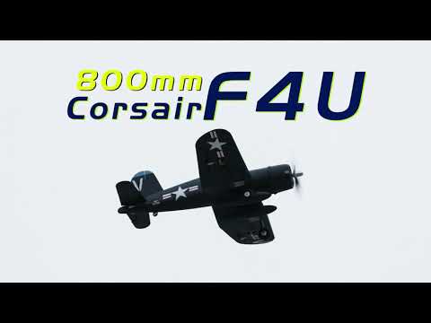 FMS F4U 800mm Corsair Royal Blue (V2) PNP Upgraded W/ Reflex
