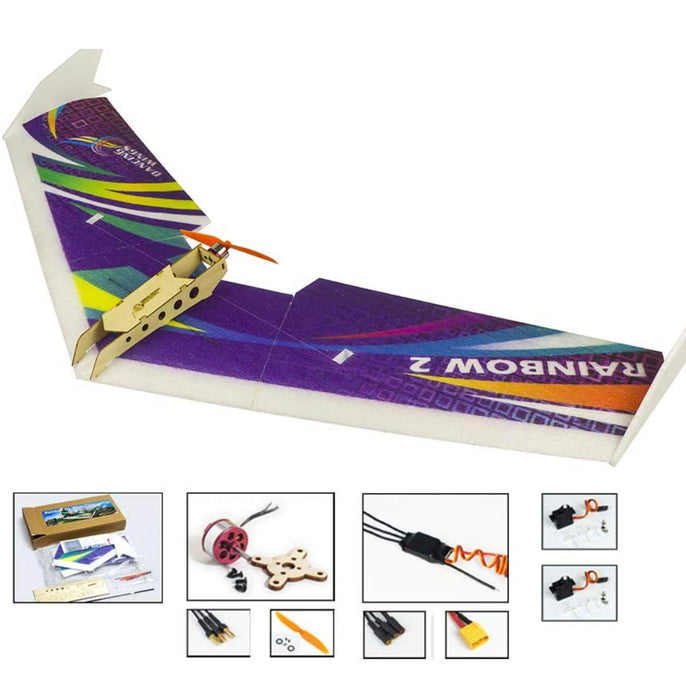 Dancing Wings Hobby E0604 RC Airplane 3CH Radio Remote Controlled with Electronics