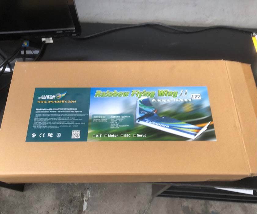 Dancing Wings Hobby E0604 RC Airplane 3CH Radio Remote Controlled with Electronics