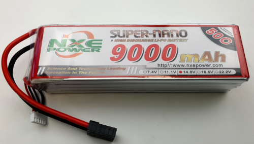 NXE 14.8v 9000mAh 50C LiPo Battery for Traxxas X Maxx