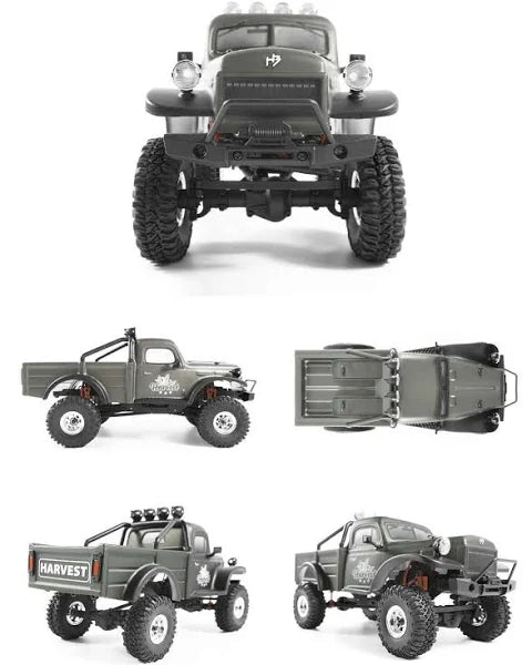 Hobby Plus 1/18 Harvest CR-18 4WD Electric Off Road RTR RC Rock Crawler